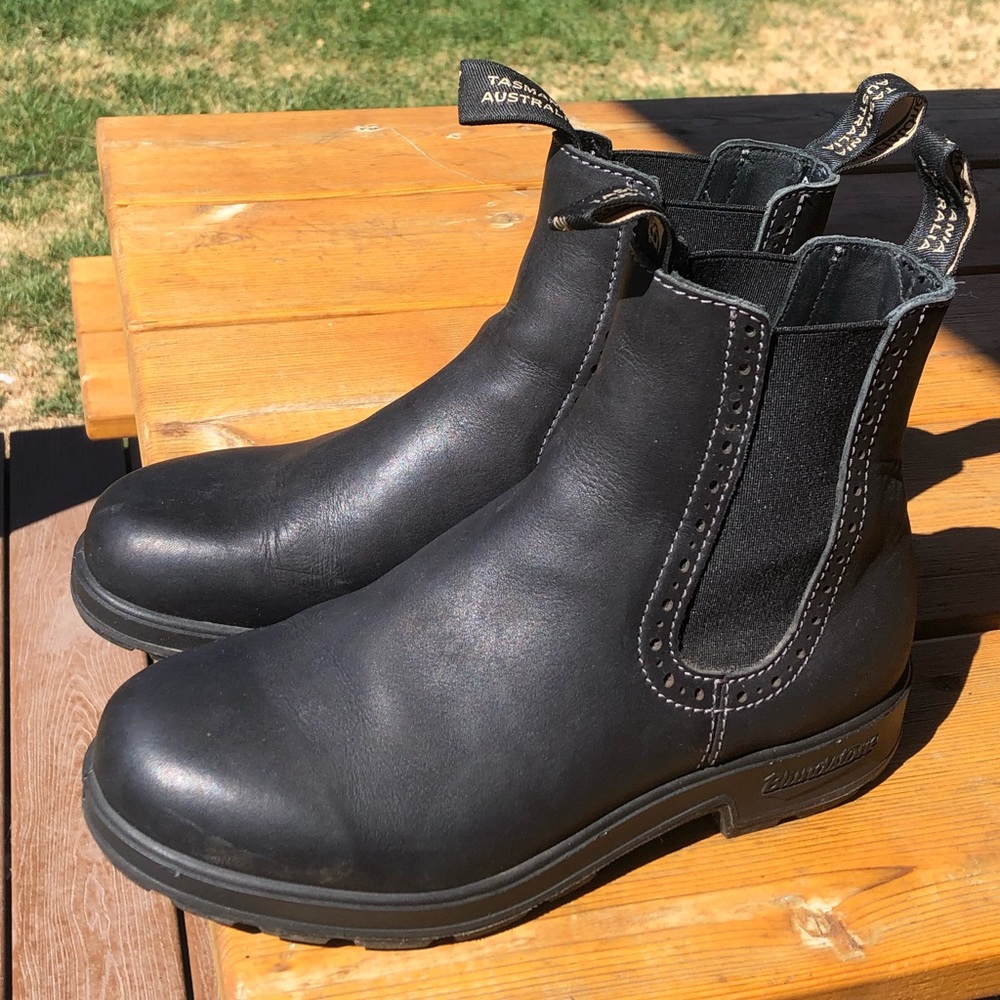 Blundstone High Top Boots Voltan Black #1448, 8.5